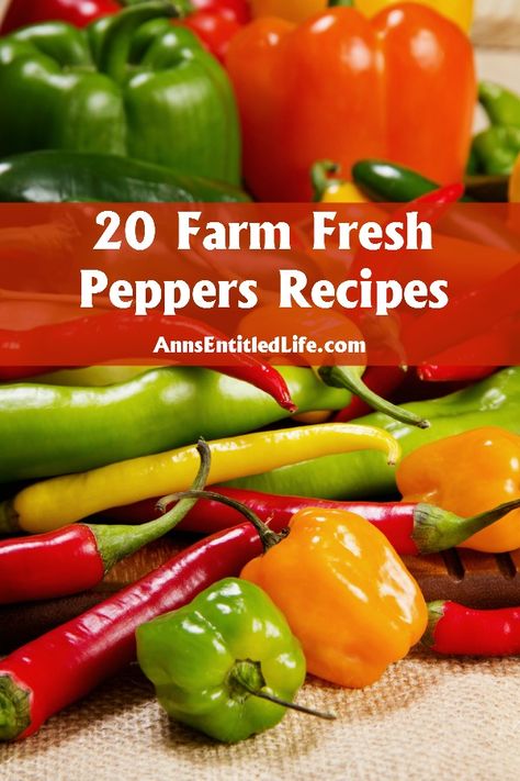 Seasoned Pepper Recipe, Bell Pepper Recipe, Berlin Cafe, Hot Pepper Recipes, Produce Recipes, Pepper Recipes, Pepper Recipe, Farm Fresh Recipes, Bell Pepper Recipes