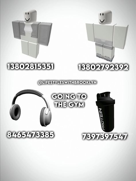 Gym Outfits Roblox Codes, Gym Codes For Bloxburg, Roblox Gym Clothes Codes, Comfy Outfit Codes Berry Ave, Roblox Codes Workout, Roblox Codes Backpacks, Roblox Lingerie Outfit Codes, Berry Ave Gym Outfit Codes, Bloxburg Fitness Outfit Codes