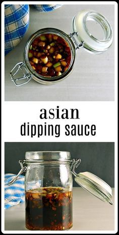 Dumplings Easy, Asian Dipping Sauce, Mapo Tofu, Dipping Sauces Recipes, Asian Sauce, Vol Au Vent, Asian Flavors, Tapenade, Homemade Sauce