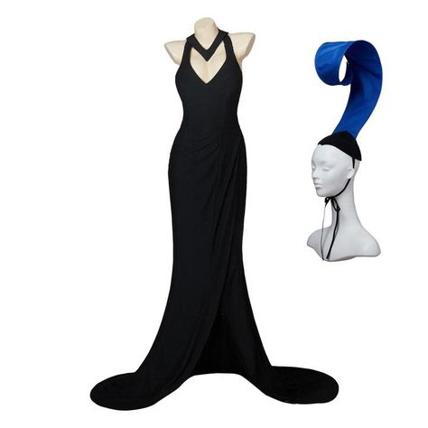 PRICES MAY VARY. Material: Polyester Package list: dress, headdress, neckwear Emperor's New Groove Villains Yzma Cosplay Costume Dress Suitable for halloween, role play, themed party, carnival, chrismas, masquerade Size: XS-XXXL, Please check our size chart in the picture or description and choose the size Women Size(naked)(in inch)
 
 XS Height:61"-63" Bust:32"-33" Waist:24"-25" Hip:34.5"-35.5"
 
 S Height:63"-65" Bust:34"-35" Waist:26"-27" Hip:36.5"-37.5"
 
 M Height:65"-67" Bust:36"-37" Waist Yzma Cosplay, Disney Villain Costumes, Drawing Outfits, Emperor's New Groove, Women's Black Dress, Villain Costumes, Emperors New Groove, New Groove, Womens Black Dress