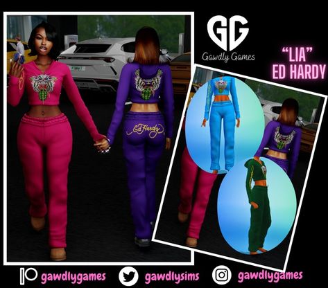 Lia Ed Hardy | Patreon Sims 4 Tsr, Sims 4 Black Hair, Sims 4 Traits, Sims 4 Cas Mods, Sims 4 Cc Kids Clothing, Play Sims 4, The Sims 4 Pc, Free Sims 4, The Sims 4 Packs