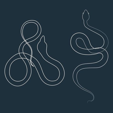 Snake Line Art, Snake Art, Abstract Lines, Line Art Drawings, Design Sketch, Vector Art, Line Art, Vector Free, Art Drawings