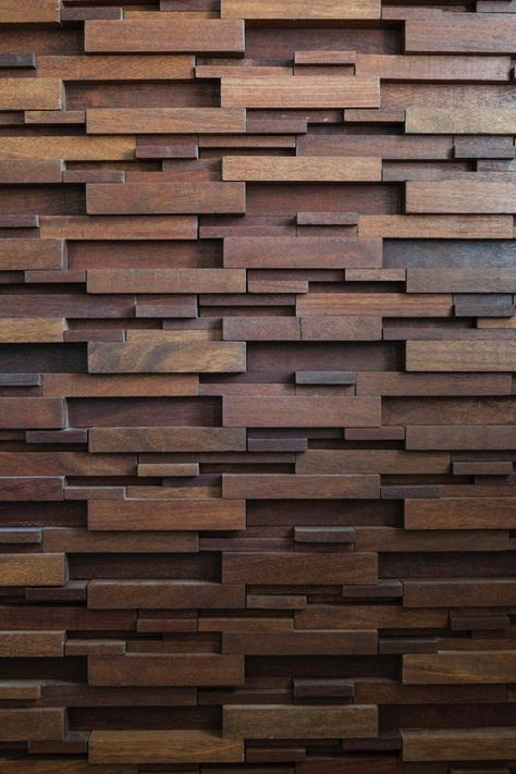 Sunnybrook - Tatum Brown Custom Homes (Dallas, Texas) Cladding Texture, Wood Wall Tiles, Reclaimed Wood Paneling, Wooden Cladding, Wooden Panelling, Desain Lanskap, Wooden Wall Panels, Into The Wood, Wood Cladding