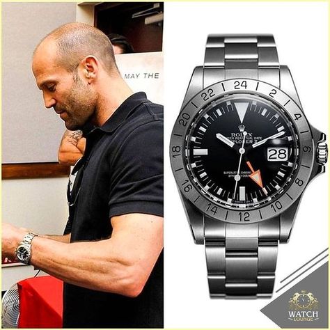 Watch Lounge | Jason Statham wearing a Vintage Rolex Explorer II⠀ Raise your hand if you're really a fan! ✋🏻⠀ •⠀ #wwatchlounge #watchlounge #watch… | Instagram Steinhart Watch, Used Rolex, Rolex Tudor, Rolex Explorer Ii, Rolex Watches For Men, Raise Your Hand If, Rolex Explorer, Expensive Watches, Jason Statham