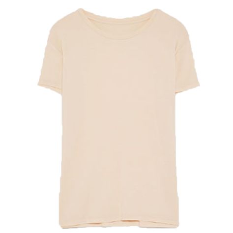 best t-shirt ever zara nude 300 Basic T-Shirt In Nude Pink Zara $8 Lee Purcell, Best T Shirt, Black Bralette, Boyfriend Style, Own It, Basic Shirts, Nude Pink, Basic T Shirt, Blank Canvas