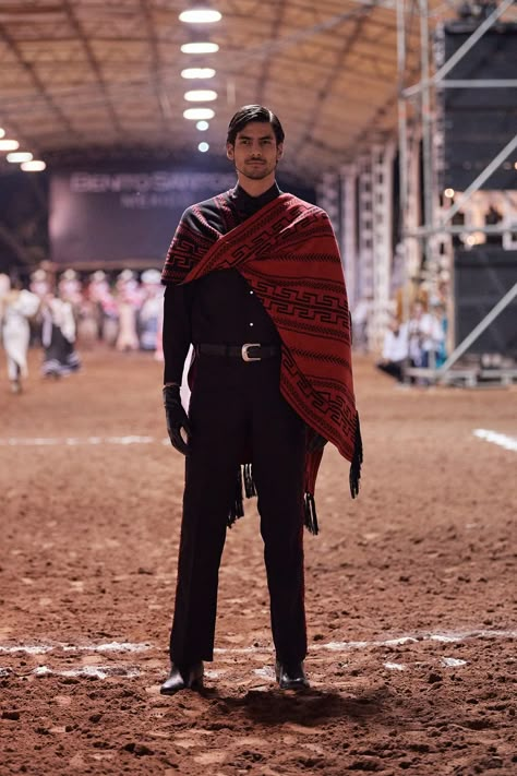 Outfits For Men Mexican, Mens Vaquero Outfit, Traditional Mexican Men Outfit, Mexican Clothing Style Men, Mexican Outfit Ideas For Men, Mexican Clothes For Men, Flamboyant Male Fashion, Mexico Culture Outfits, Mexican Traditional Clothing Men