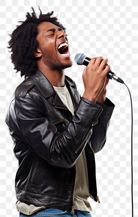 Microphone Png, Black Musicians, Woman Singing, Singing Karaoke, Free Png, Karaoke, Black Men, Musician, Singing