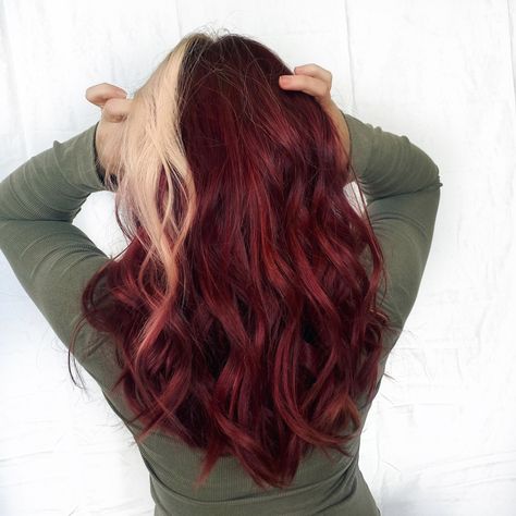 Velvet Hair Color, Red Velvet Hair Color, Matrix Formulas, Red Velvet Hair, Money Pieces, Girl Grunge, Redken Shades, Redken Shades Eq, Pulp Riot