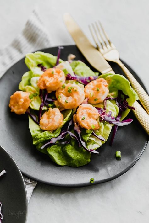 Bang Bang Shrimp Recipe, Seafood Dinners, Bang Bang Shrimp, Main Entrees, Skinnytaste Recipes, Salad Pasta, Eat Seasonal, Shrimp Recipe, Skinny Taste Recipes