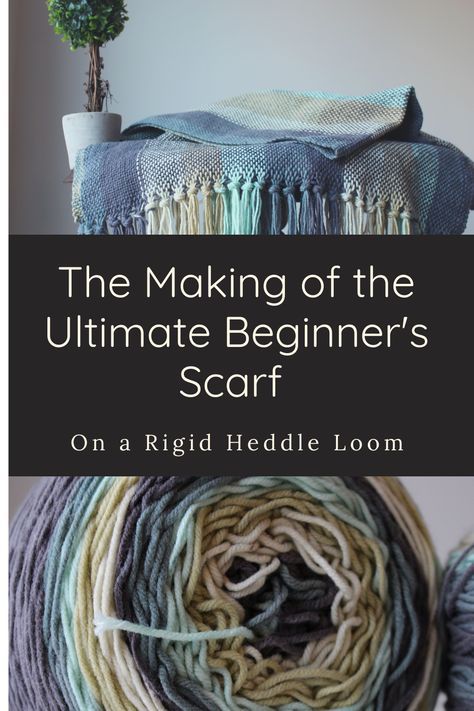 Weaving Projects Rigid Heddle Loom, Weaving Loom Patterns For Beginners, Weaving Loom Projects For Beginners, Beginner Rigid Heddle Loom Projects, Loom Weaving Scarf Patterns, Rigid Heddle Scarf Patterns, Weaving Without A Loom, Beginner Weaving Patterns, Rigid Heddle Loom Projects