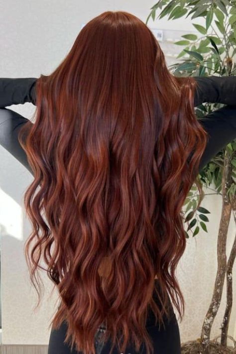 Dark Orange Hair, Red Brunette, Orange Hair Color, Copper Brown Hair, Copper Hair Dark, Highlights Red, Red Orange Hair, Hair Burgundy, Red Copper Hair Color