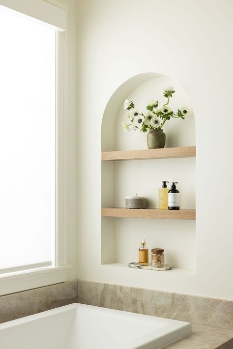 Stone tile bathroom