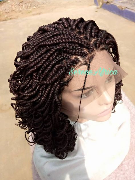 Full Curls, Dread Wig, Ombre Braid, Short Box Braids, Braid Wig, Wig For Black Women, Box Braid Wig, Braided Wigs, Box Braid