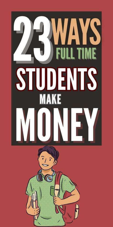 How To Make Money As A Teenager Online Business Ideas For Students, Online Jobs For Teenagers, Earn Money Online For Students, Business Ideas For Students, Fun Money, Money Safe, Money Strategy, Student Jobs, Finances Money