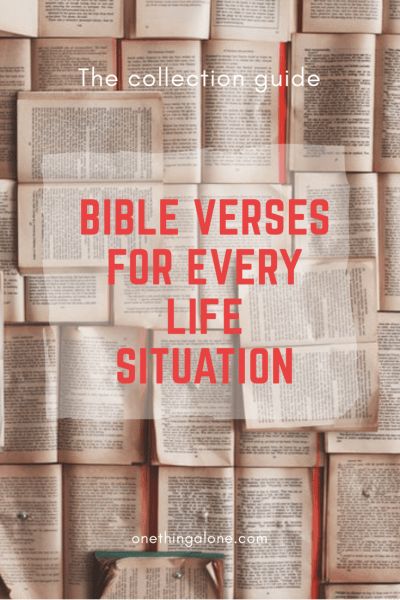 Bible Verses for Every Situation in Life | One Thing Alone Verses For Different Situations, Bible Verses For Different Situations, Scripture List, Christian Woman Encouragement, Inductive Bible Study, Healing Quotes Spiritual, Christian Meditation, Seek God, My Bible