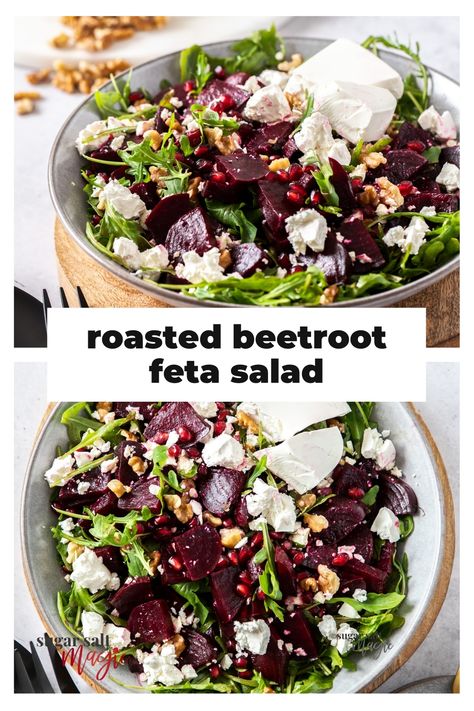 Beetroot And Feta Salad, Deficit Meals, Sailor Bailey, Roasted Beetroot, Beetroot Recipes, Citrus Dressing, Beet Root, Beetroot Salad, Salad Ideas