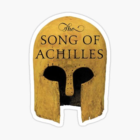 The Song of Achilles book by Madeline Miller. This song of Achilles cover design is available on stickers, shirts, mugs, phone cases, Cotton Tote Bags, and many other products. • Millions of unique designs by independent artists. Find your thing. Song Of Achilles Cover, The Song Of Achilles Book, Madeline Miller, The Song Of Achilles, Song Of Achilles, Achilles And Patroclus, Case Stickers, Phone Case Stickers, The Song