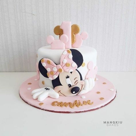 Minnie Mouse Birthday Cake Ideas 1st, Pastel Minnie Mouse Cake, 1st Birthday Cake Minnie Mouse, Small Minnie Mouse Cake, Mini Mouse Birthday Cakes Ideas, Mini Mouse Cake Birthdays, Τουρτα Minnie Mouse, Oh Twoodles Girl Birthday Cake, Oh Twodles Birthday Girl Decorations