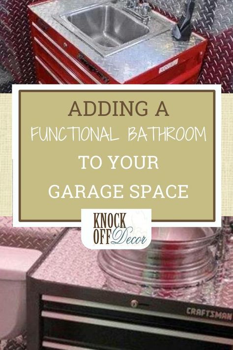 Garage Bathroom Ideas Layout, Small Garage Bathroom Ideas, Add Bathroom To Garage, Garage Bathroom Ideas Small, 8x10 Bathroom Layout, Garage Bathrooms, Garage Living Space, Garage Bathroom Ideas, Hobby Garage