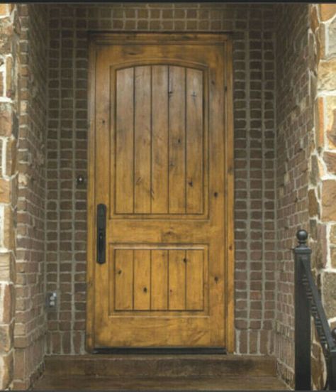 Tuscany Style Knotty Alder Entry Door | eBay Mediterranean Front Door, Cabin Front Door, Tuscan Doors, Alder Doors, Entry Door With Sidelights, Single Entry Doors, Tuscany Style, Fiberglass Entry Doors, Stained Doors