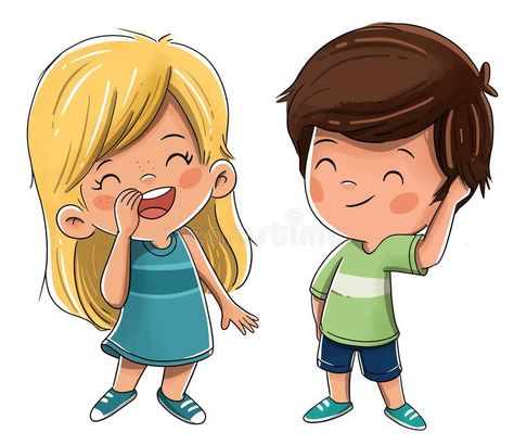 Couple of children friends or brothers royalty free illustration Brothers Illustration, Friendship Drawings, Hello Cartoon, Friends Smiling, Friend Drawing, Hug Cartoon, Friendship Design, Drawings In Pencil, Friends Boys