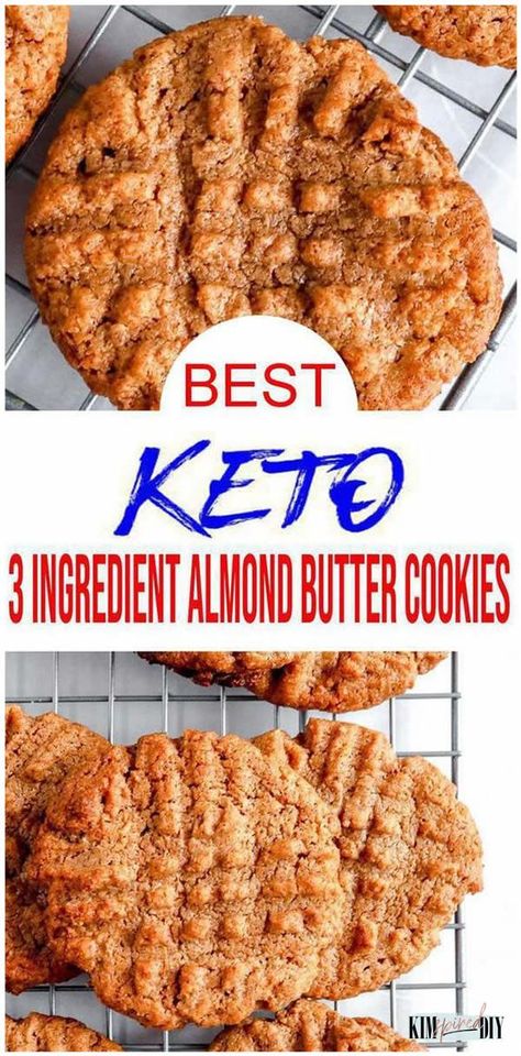 Looking for keto cookies? How about keto 3 ingredient almond butter cookies. These amazing little sweet treats will have your taste buds going crazy. Make for Halloween, Thanksgiving or Christmas. Are you ready for a super quick and easy keto recipe for low carb 3 ingredient almond butter cookies? Learn how to make keto almond butter cookies now! Keto Camping Food, Keto Almond Butter Cookies, Cookie Easy Recipe, Quick Keto Snacks, Easy Low Carb Meal Plan, Keto Camping, Store Bought Cookies, Almond Butter Cookie Recipe, Simple Ingredient Recipes