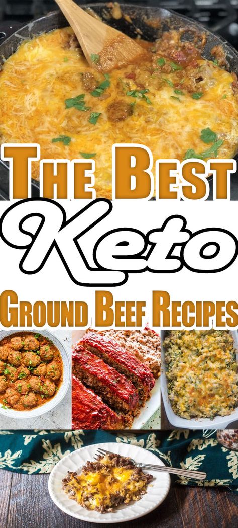 Healthy Hamburger, Best Ground Beef Recipes, Ground Beef Recipes Keto, Beef Recipes Keto, Keto Ground Beef Recipes, Ground Beef Keto Recipes, Recipes Using Ground Beef, Keto Ground Beef, Weekly Meal Plans