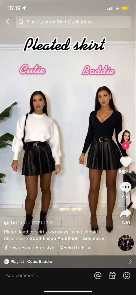 Black Leather Pleated Skirt Outfit, Leather Skater Skirt Outfit, Leather Pleated Skirt Outfit, Pleated Leather Skirt Outfit, Black Leather Pleated Skirt, Black Pleated Skirt Outfit, Black Leather Skirt Outfit, Skater Skirt Outfit, Leather Skater Skirt