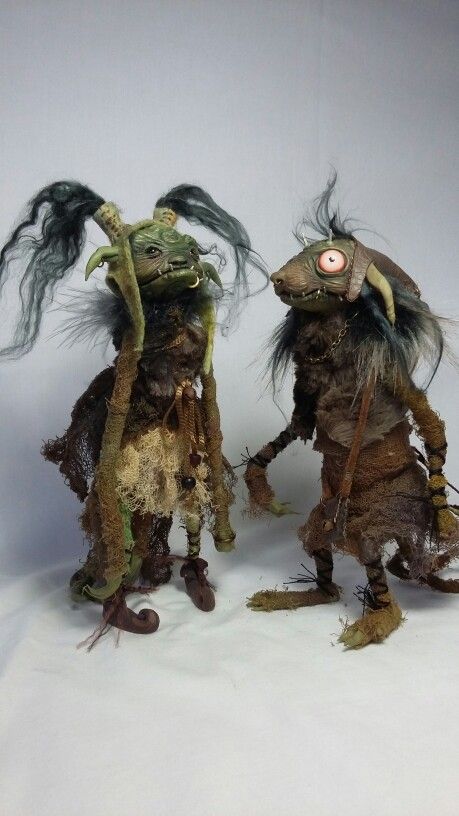 Froud inspired Goblin Art Dolls by La Oubliette Creepy Goblin Art, Goblin Sewing Pattern, Art Doll Creatures, Froud Goblins, Goblin Crafts, Goblin Creature, Goblin Art, Fairy Art Dolls, Witch Doll