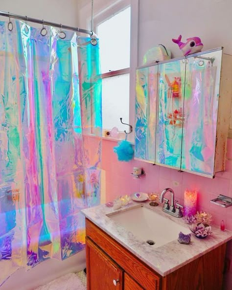 50+ BEST Bathroom Decorating Ideas on a Budget | Of Life and Lisa Iridescent Decor, Mirrors Bathroom, Bathroom Decor Ideas Themes, Bathroom Decorating Ideas, Colors Schemes, Small Bathroom Ideas On A Budget, Full Disclosure, Bathroom Decorating, Decorating Ideas On A Budget