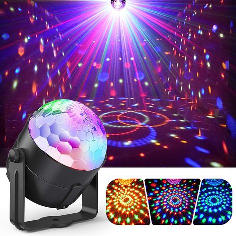 Party Lights,Disco Lights Sound Activated with Remote,Disco Ball Light,Stage lights-Multi Colors Rotating Magic LED Strobe Lights for Xmas Parties,Room,Pool,Club,Home,Church,Karaoke,Wedding - Walmart.com - Walmart.com Disco Party Lights, Disco Ball Light, Led Party Lights, Dance Party Birthday, Glow Birthday Party, Led Stage Lights, Dj Stage, Club Lighting, Glow Birthday