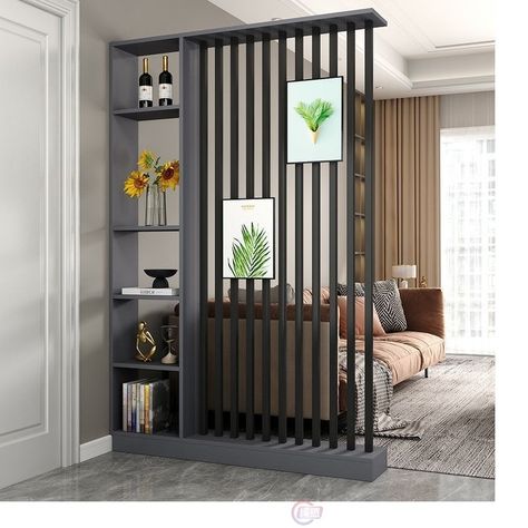 Black Modern Sofa, Wooden Partition Design, Modern Curved Sofa, Portable Partitions, Glass Room Divider, Wooden Partitions, Hanging Room Dividers, Wood Screens, Glass Room