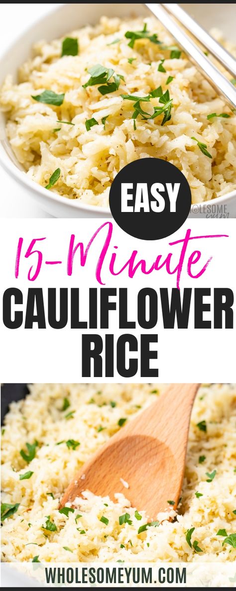 Best Cauliflower Rice Recipe, Cook Cauliflower Rice, Best Cauliflower Rice, Cooking Cauliflower Rice, Cook Cauliflower, Make Cauliflower Rice, The Best Cauliflower, Cauliflower Rice Easy, How To Cook Cauliflower