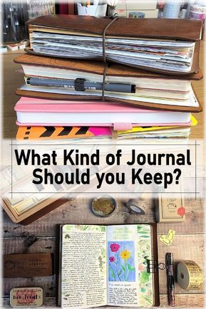 Are sometimes unsure about what type of journal would suit you best? This blog posts guides through lots of different kinds of journals, to help set you on the right track. #journal #bulletjournal #bujo #planner #creativejournal #travelersnotebook Types Of Art Journals, Journal Style Ideas, Journal Types Ideas, Different Journal Types, Types Of Journals To Keep Ideas, What To Use A Journal For, Best Notebooks For Journaling, Different Types Of Planners, What To Use Journals For