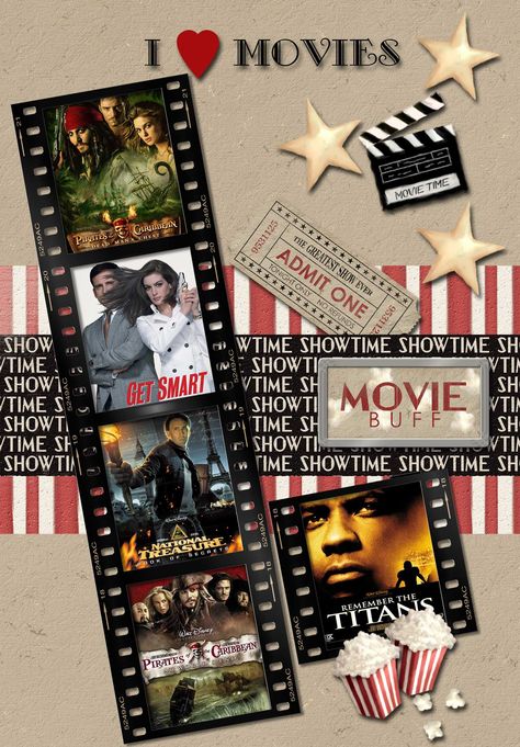 Movie Review - Scrapbook.com Drama Scrapbook Ideas, Cinema Scrapbook Page, Movie Scrapbook Ideas, Cinema Scrapbook, Movie Review Journal Ideas, Movie Review Journal, Journal Ideas Scrapbook, Diaries Ideas, Movie Scrapbook