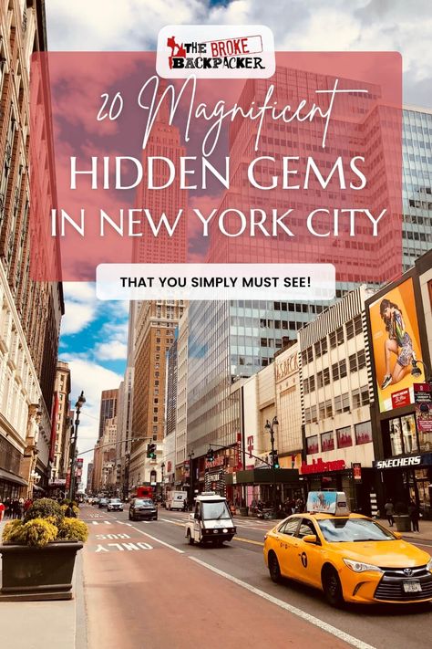 Skip the lines and visit some of NY's magnificent hidden gems. Have an authentic NYC experience and an EPIC getaway! Best Cafes In Nyc, New York City Christmas, Nyc Travel Guide, New York City Vacation, North America Travel Destinations, East Coast Travel, Places In New York, Autumn In New York, Visiting Nyc