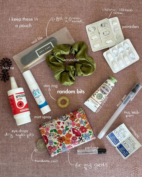 what’s in my bag🍂☕️ except i’m chronically ill & think carrying 6 lip products around at all times is completely reasonable and very necessary xox if anyone knows where i can get a pretty collapsible walking stick pls lmk 🫶 what’s something random you can’t leave the house without? Muji Pens, Something Random, In My Bag, Eye Drops, Lip Products, Dry Eyes, Walking Stick, My Bag, Coraline