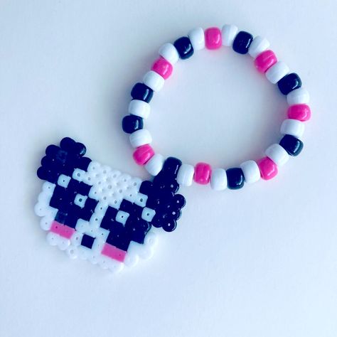 Rave Kandi Panda Perler Bracelet Handmade By Myself Me, Unused I Always Give Huge Discounts On Bundles! Jewelry: Custom Orders May Be Available (Time And Materials Pending). Just Ask Stickers: I Print In Small Batches, So Let Me Know If You Want More Than One. Tags: Friendship Spring Summer Festival Music Rave Gift Edc Edm P L U R Tommorowland Ultra Electric Forest Do Dance Party. Perler Bracelet, Rave Bracelets, Rave Kandi, Festival Music, Electric Forest, Kandi Bracelets, Dance Party, Bracelet Handmade, Summer Festival