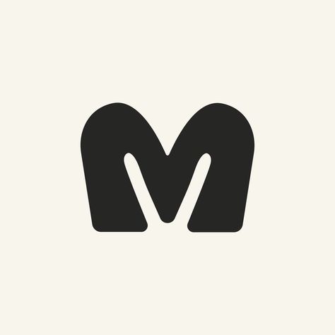 Here are some Logo with the letter M. Hope you like it :) Wordmark Logo Typography, Two Letter Logo, Initial Logo Design, Letter Logos, Food Logo Design Inspiration, Letter M Logo, The Letter M, Logo M, Social Media Branding Design