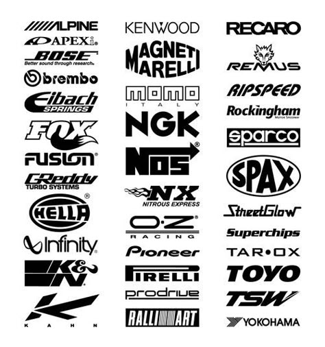 I will create professio Car Sponsor Stickers, Car Sticker Design Graphics, Rakel Sablon, Car Sticker Ideas, Jdm Stickers, Car Sticker Design, Text Logo Design, Car Graphics, Car Logos