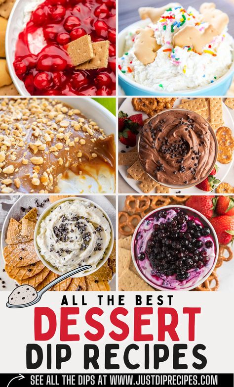 Nye Desserts, Sweet Dips Recipes, Pumpkin Cream Cheese Dip, Easy Dessert Dips, Recipes For Parties, Cold Dip Recipes, Dessert Dip Recipes, Sweet Appetizer, Dessert Dip