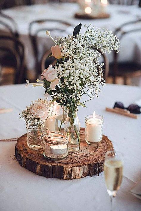 36 Ideas Of Budget Rustic Wedding Decorations ♥ Tight budget only means that you could use budget rustic wedding decorations. These ideas can definitely help you to have a so popular wedding of your dream #wedding #bride #weddingforward #weddingdecor #rusticwedding Hiasan Perkahwinan, Dekorasi Bohemia, Vintage Centerpieces, Rustic Wedding Decorations, Rustic Wedding Centerpieces, Amazing Weddings, Vintage Wedding Decorations, Outdoor Wedding Decorations, Wedding Rustic