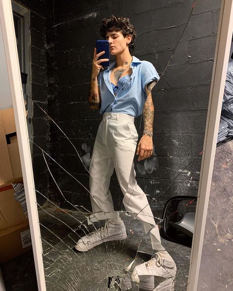 Vasiliki Halastaras, Gender Neutral Style, Masc Women, Masc Outfits, Pride Outfit, Androgynous Fashion, New Wardrobe, Comfortable Fashion, New Outfits