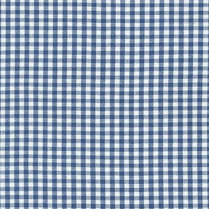 Robert Kaufman Fabrics: P-5689-67 DENIM from Carolina Gingham Navy Gingham, Indie Sewing Patterns, Gingham Fabric, Robert Kaufman Fabrics, Check Fabric, Fabric Yardage, Robert Kaufman, Organic Cotton Fabric, Blue Check