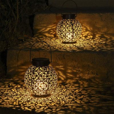 Solar Lantern Lights, Lanterns Outdoor, Solar Lanterns Outdoor, Solar Hanging Lanterns, Hanging Solar Lights, Solar Powered Lanterns, Led Decorative Lights, Outdoor Lantern Lighting, Led Garden Lights