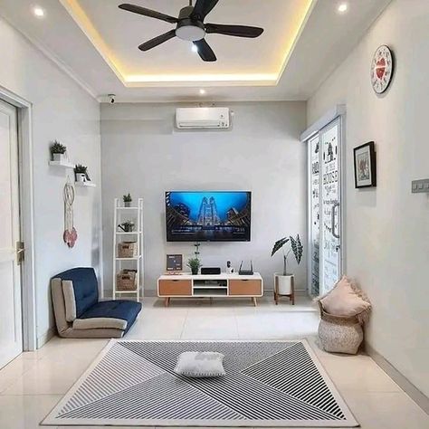 Tv On The Wall, Media Walls, Ruang Tv, Wooden Accent Wall, Simply Home, Media Wall, Stud Walls, Modern Fireplace, Record Players