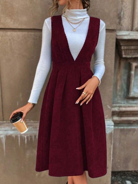 Cute Homecoming Dresses, Cute Modest Outfits, Fancy Dresses Long, Couture Mode, Frock Design, Embroidered Clothes, Autumn Outfit, Western Dresses, Overall Dress