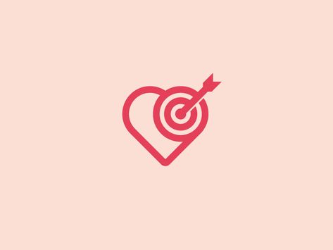 Cupid Logo - Happy Valentine's Day Valentines Day Design Graphic, Coquette Symbols, Cupid Logo, Archery Jewelry, Valentine Logo, Dr Logo, Logo Minimalista, Cosmetic Logo, Eye Logo