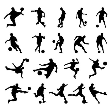 Male Football Players Silhouette Free Football, Silhouette Images, Silhouette Free, Free Vectors, Football Player, Logo Inspiration, Football Players, Vector Art, Original Artwork