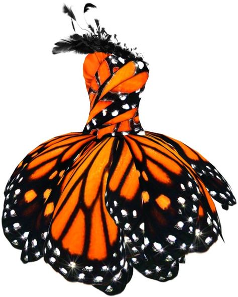 LoveThatFit - Happy “Opt for Elegant” Halloween Day!!! Monarch Butterfly Dress, Luly Yang, Mischief Night, Fantasy Crafts, Dress Png, Costume Inspirations, Sca Garb, Butterfly Costume, Fairy Homes